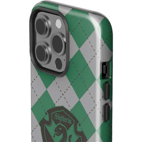 Wizarding World Harry Potter Slytherin Crest iPhone 15 Pro Impact Case